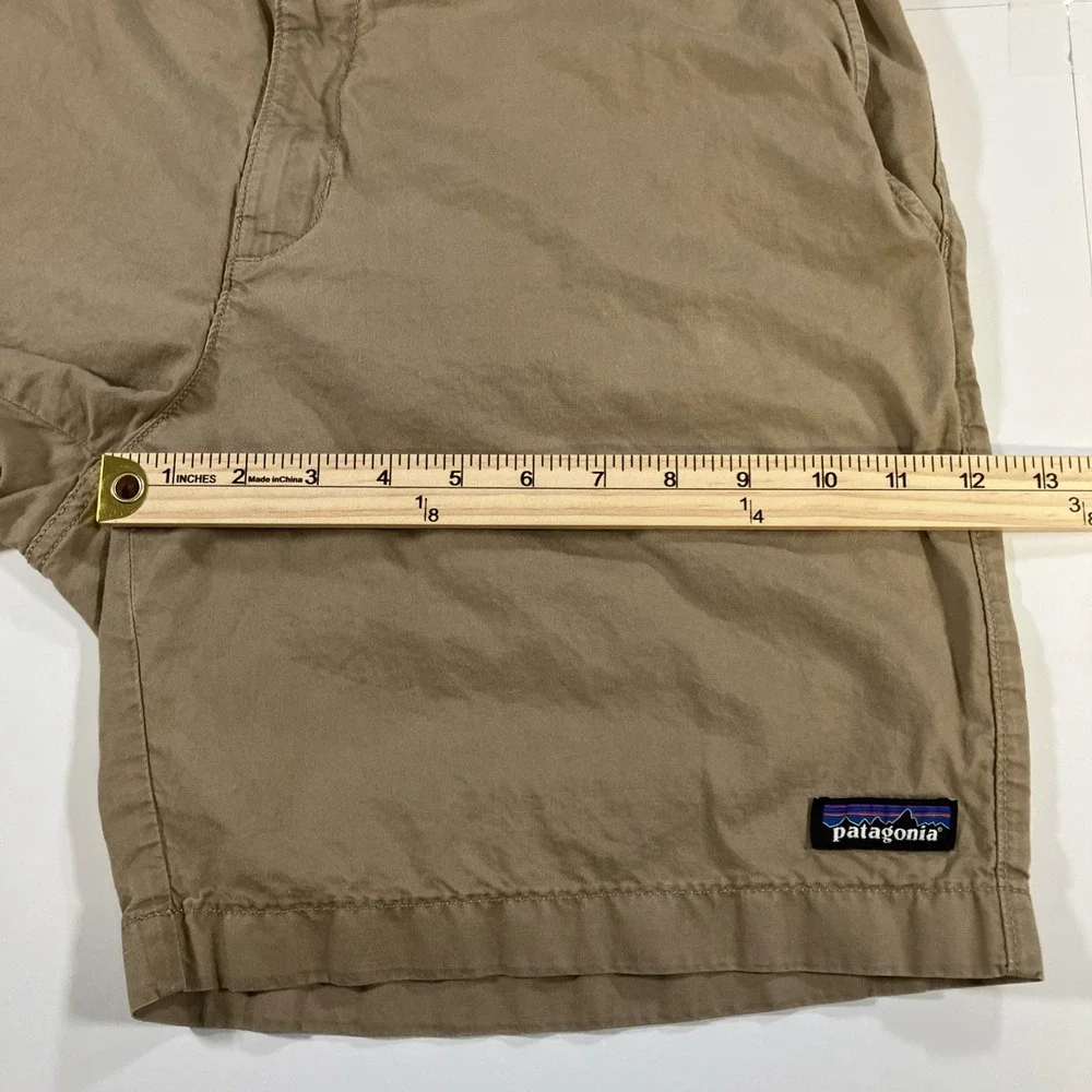 Patagonia All Wear Organic Cotton Hemp Shorts Mens 34 Brown Hiking Camping 7.5